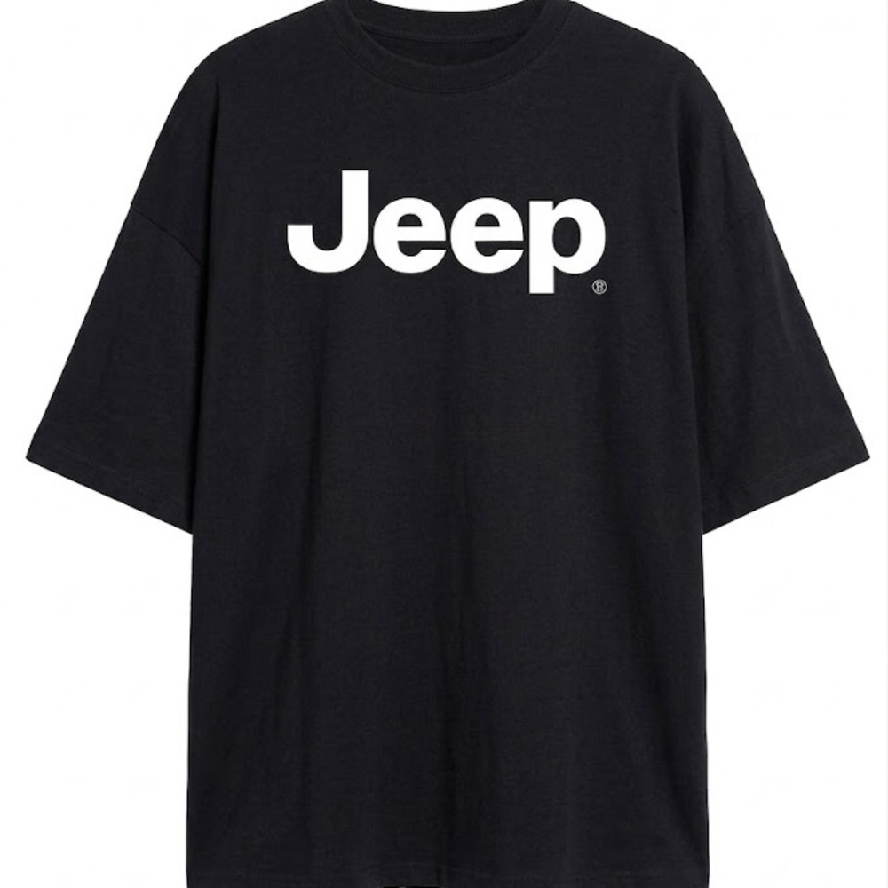 Jeep Men’s Black Logo T-Shirt